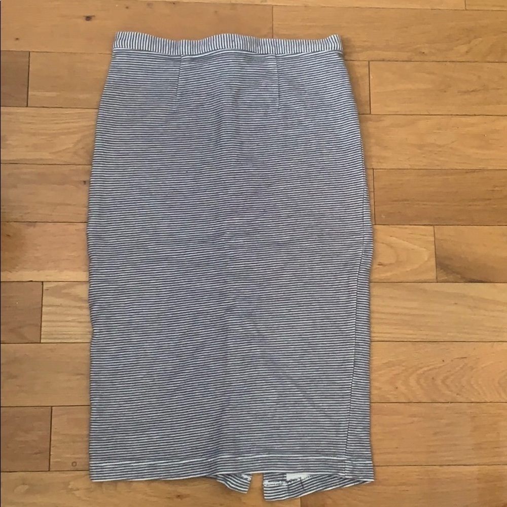 Striped Pencil Tshirt Skirt